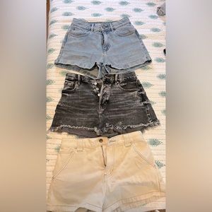 3 pacsun shorts